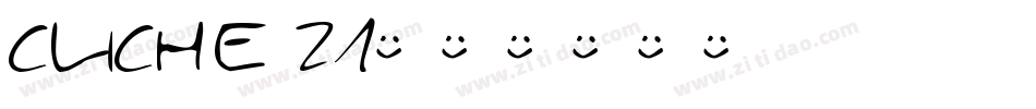 CLiCHE 21字体转换